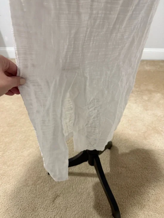 Petal & Pup White Lace-Trim Midi Dress - Picture 4 of 6